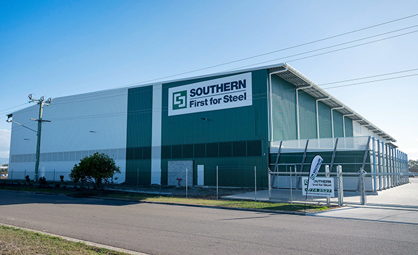 Southern Queensland Steel’s Townsville new, state-of-the-art processing and distribution hub, servicing Northern Queensland